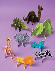 Standing Fabric Animals FaveCraftscom The 93 best zoo animal crafts for kids compiled in one list